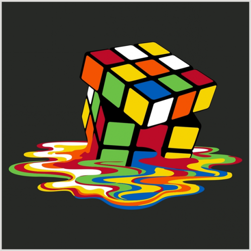 733 - Melting Rubik's Cube